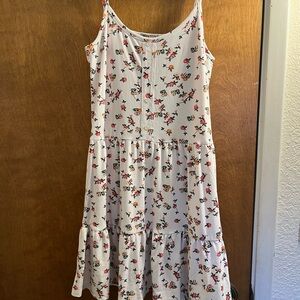 J for Justify Floral Mini Dress - White and Multicolor